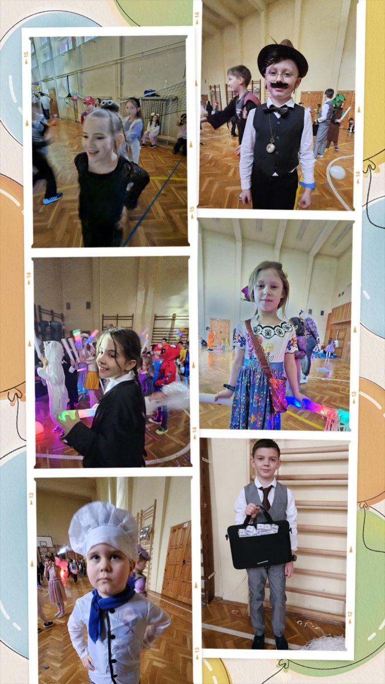 Bal karnawałowy klas 1-3 S.P.