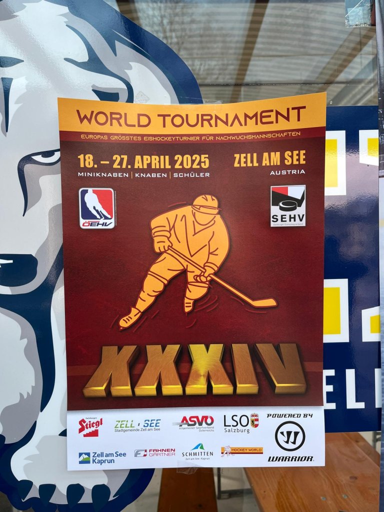 XXXIV Międzynarodowym Turnieju hokeja na lodzie w Zell Am See w Austrii