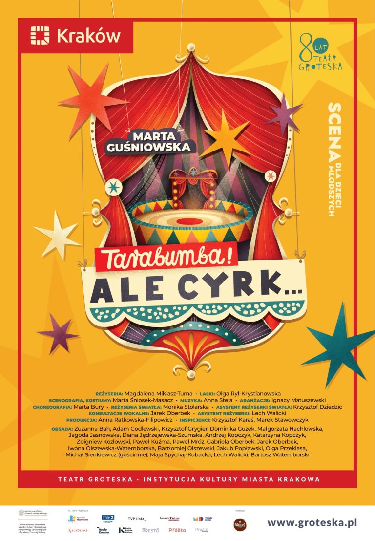 Teatr Groteska spektakl „ Tarabumba, ale Cyrk”.