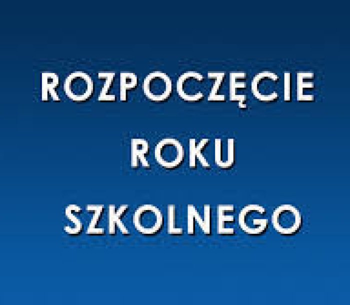 rozpoczęcie roku